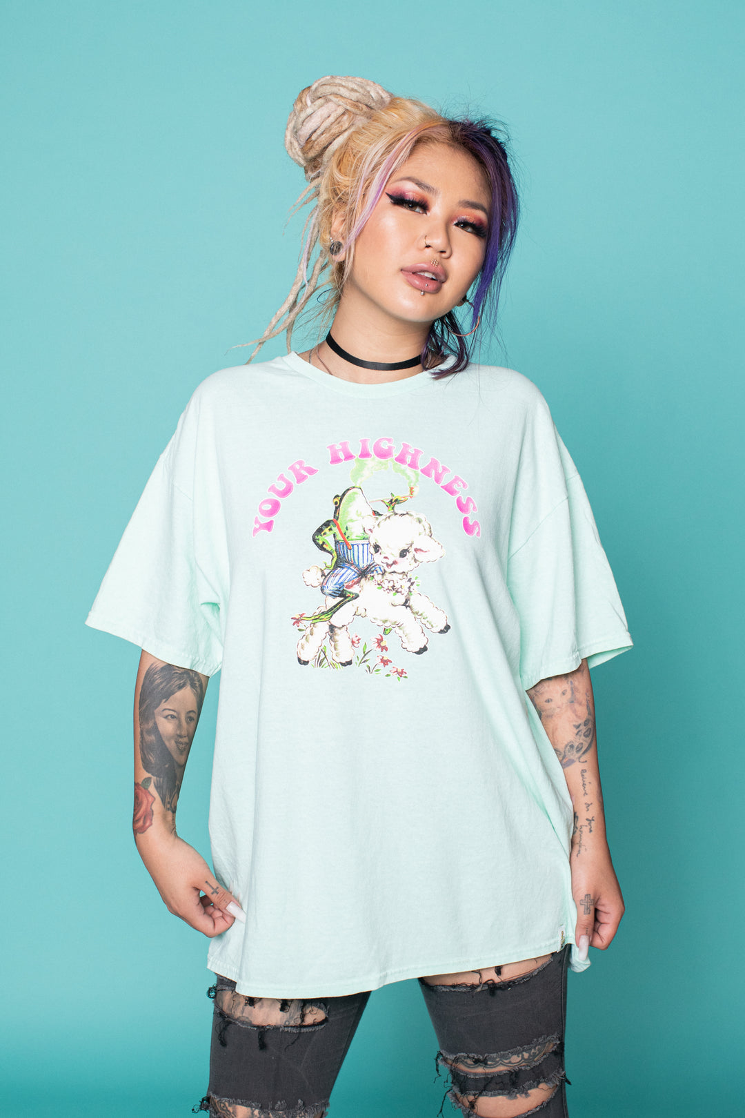 Together S/S Tee Mint