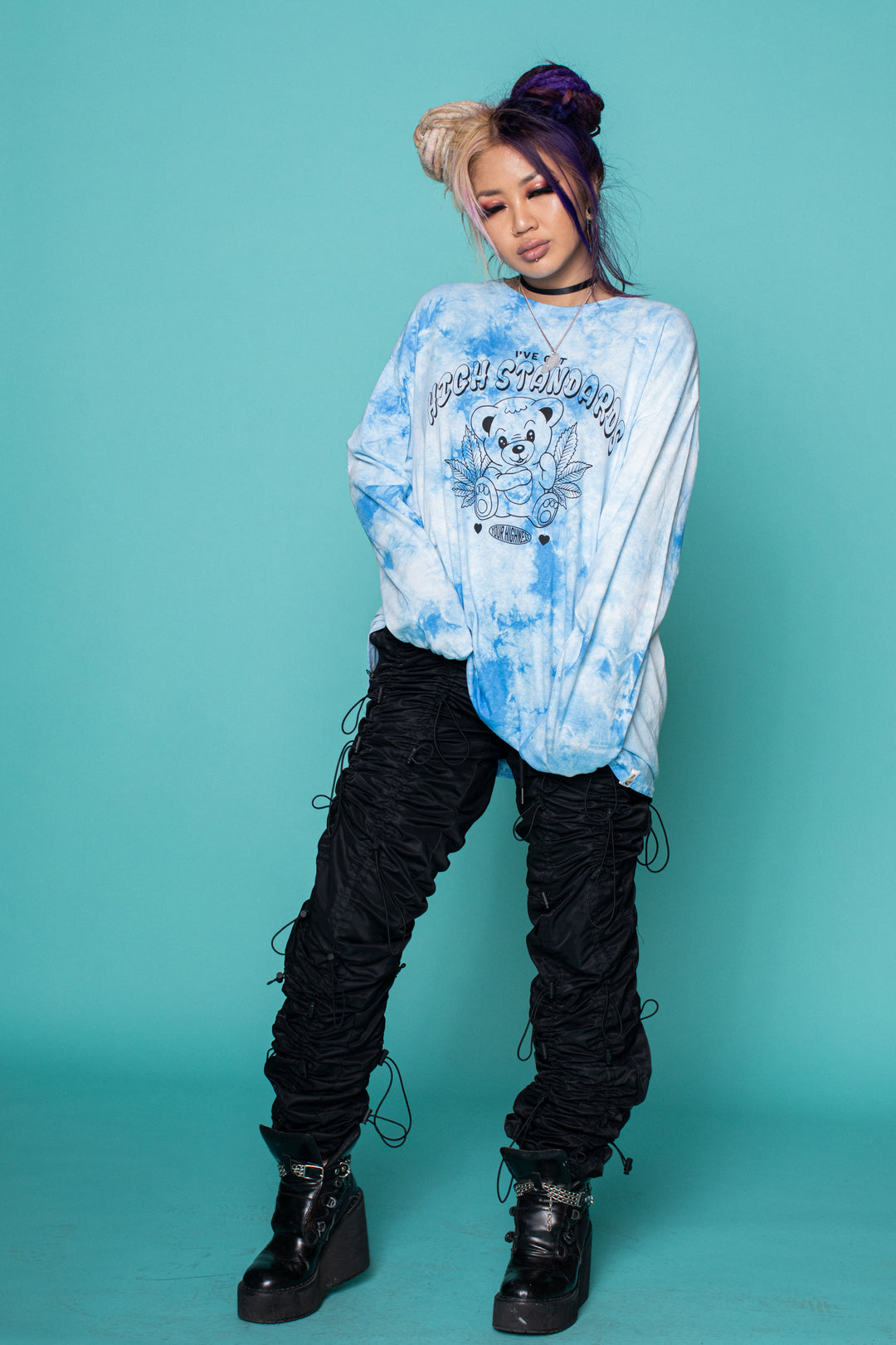 High Standards Tie Dye L/S