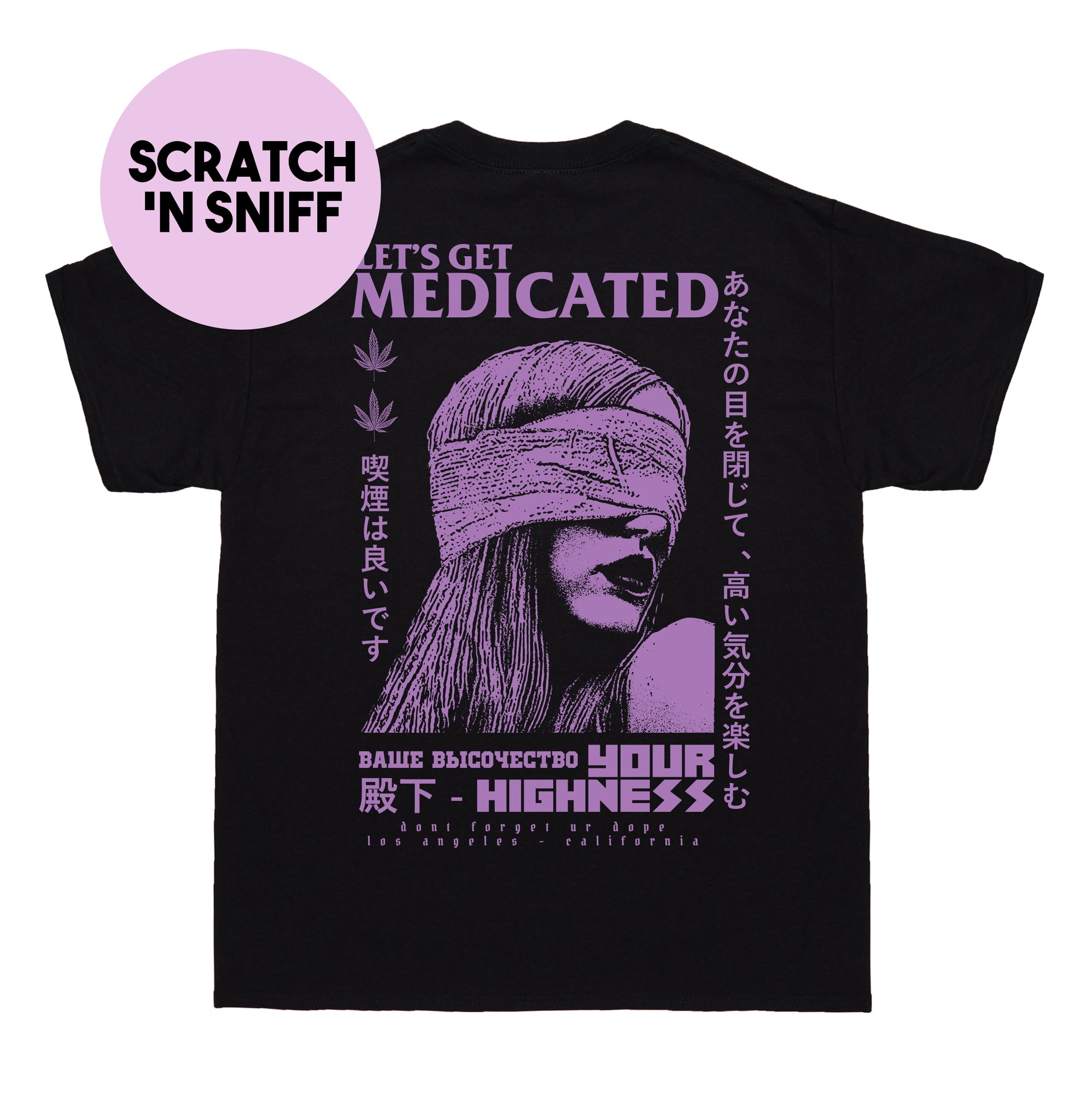 Medicated Scratch N Sniff Tee