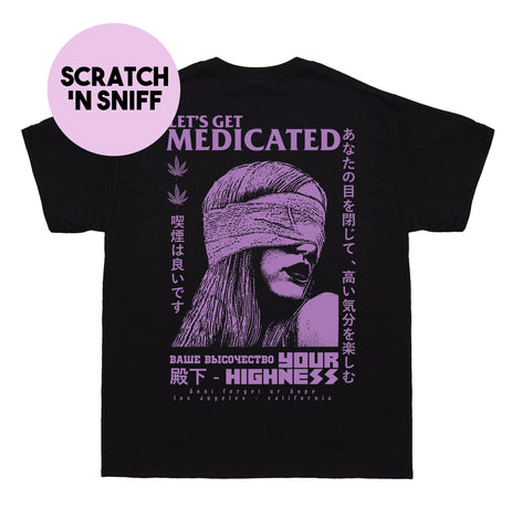 Medicated Scratch N Sniff Tee