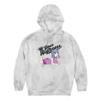 Smokin Bout You Grey Dye Hoodie, alternate view 3