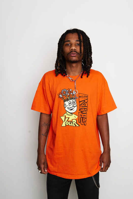 Weedhead Tee Orange