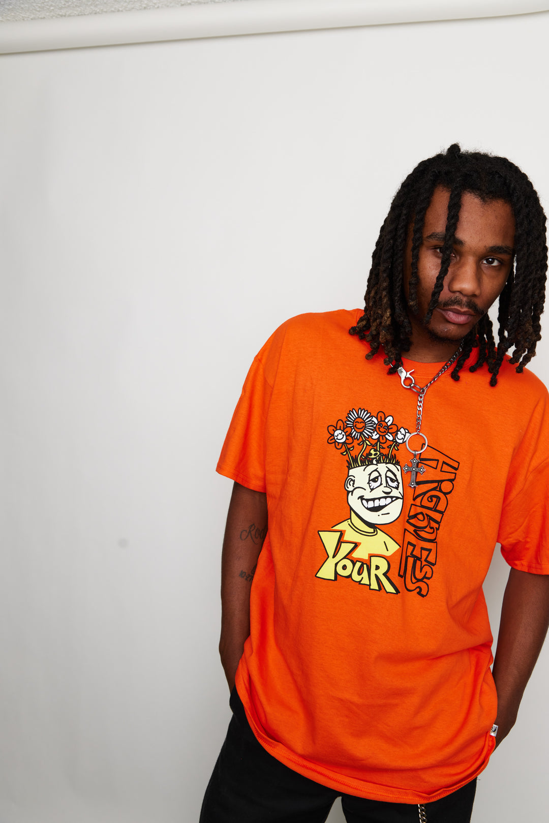 Weedhead Tee Orange