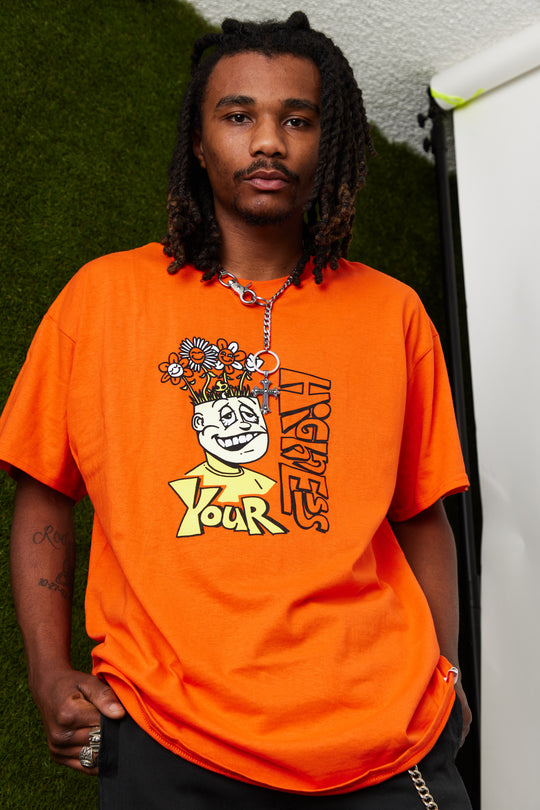 Weedhead Tee Orange