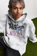 Smokin Bout You Grey Dye Hoodie, alternate view 9