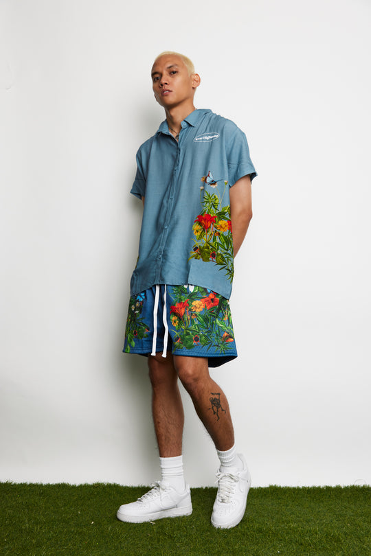 Botanical Button Up Shirt