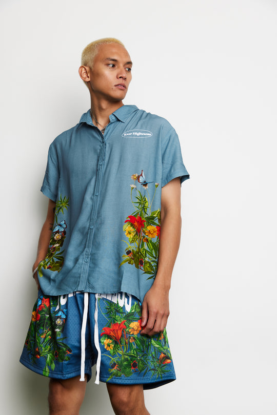 Botanical Button Up Shirt