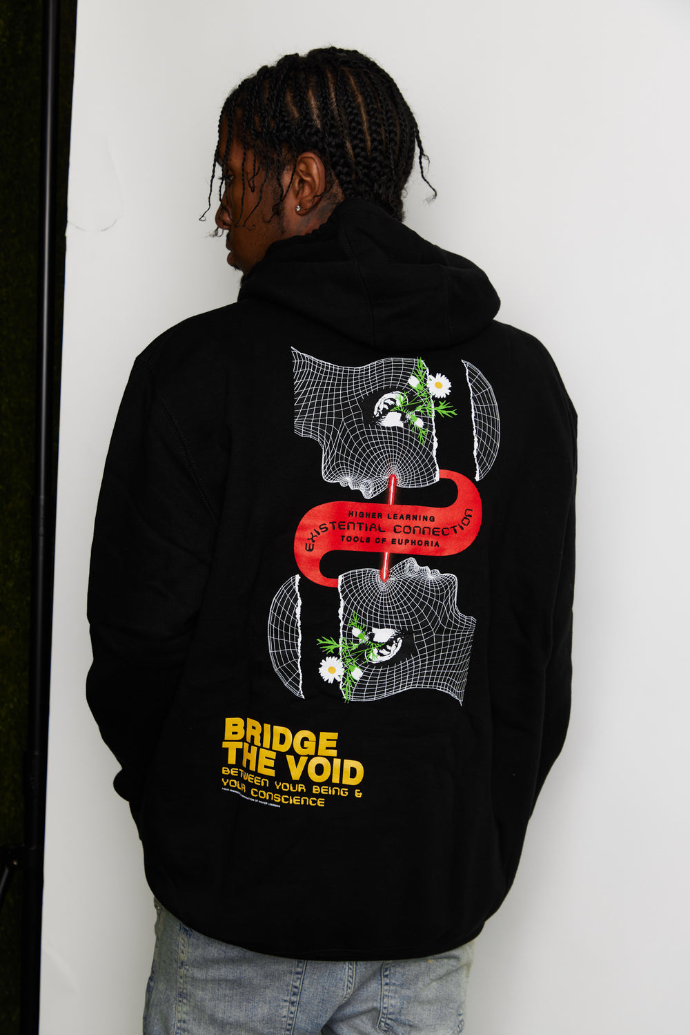 Bridge the Void Hoodie Black