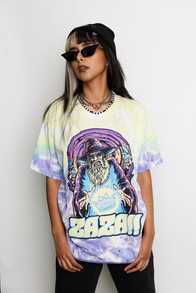 Zaza Tie Dye S/S Purple – Your Highness Clothing