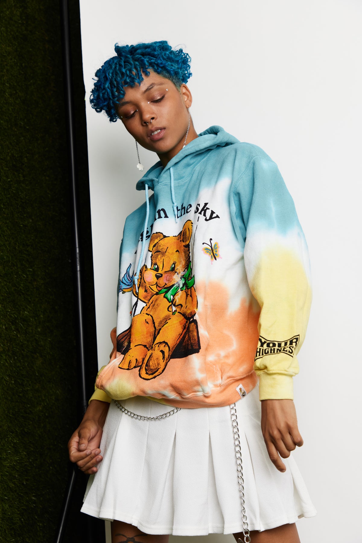 High in the Sky Tie Dye Hoodie