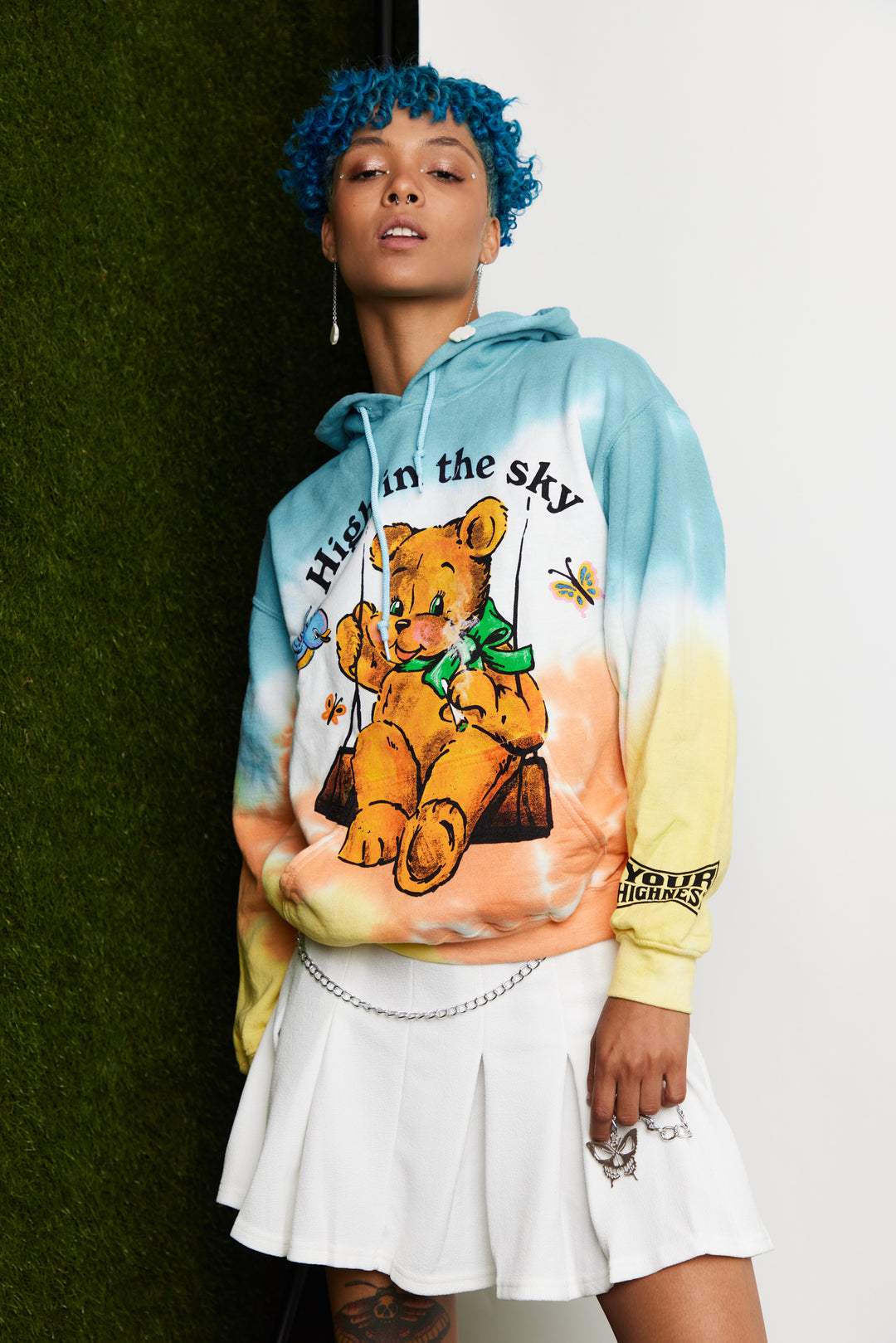 High in the Sky Tie Dye Hoodie