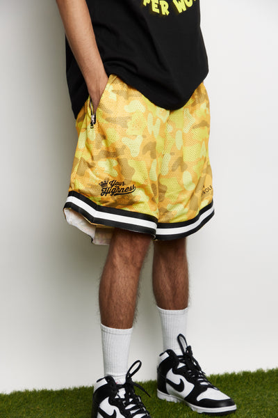 HW Camo Mesh Shorts