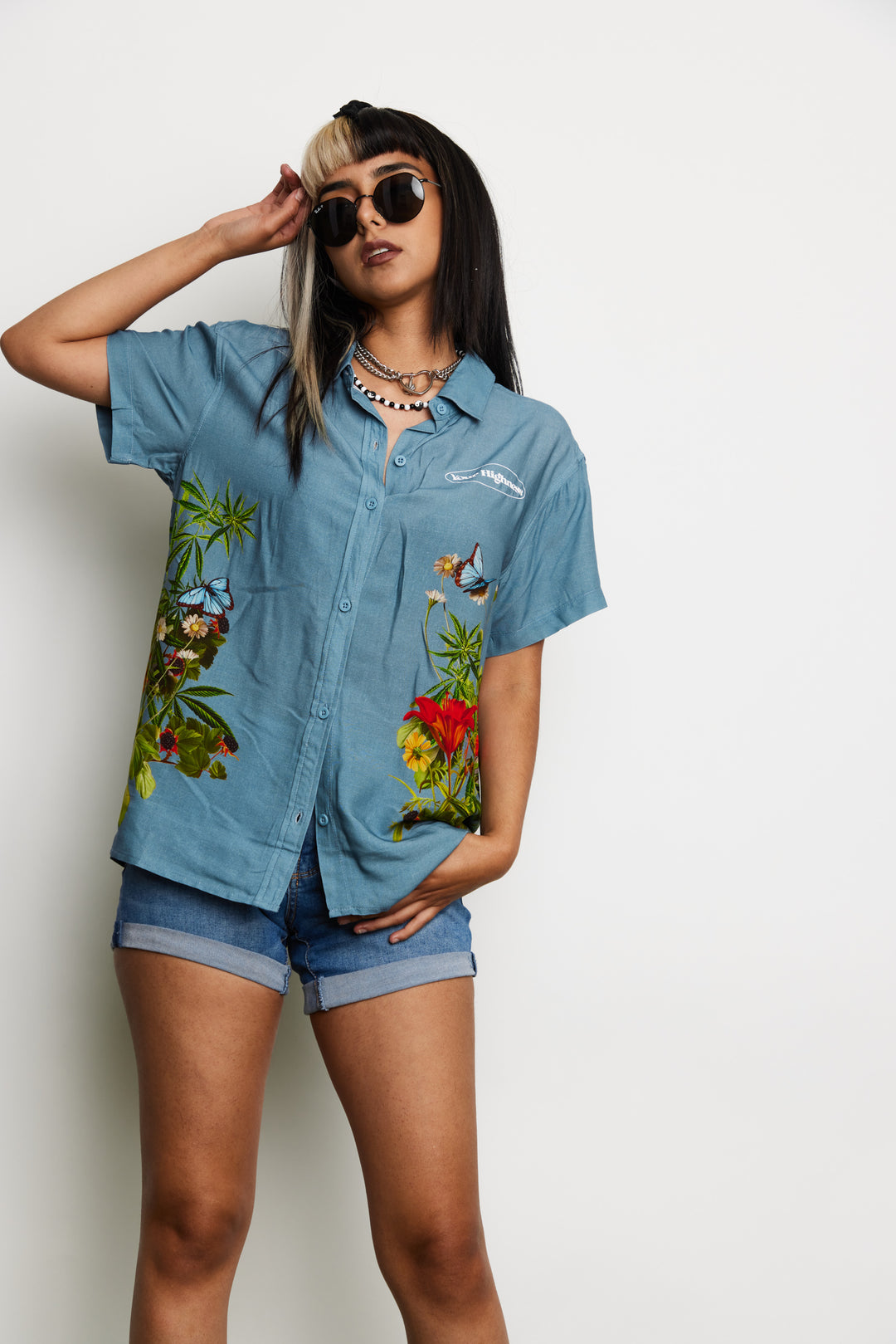 Botanical Button Up Shirt