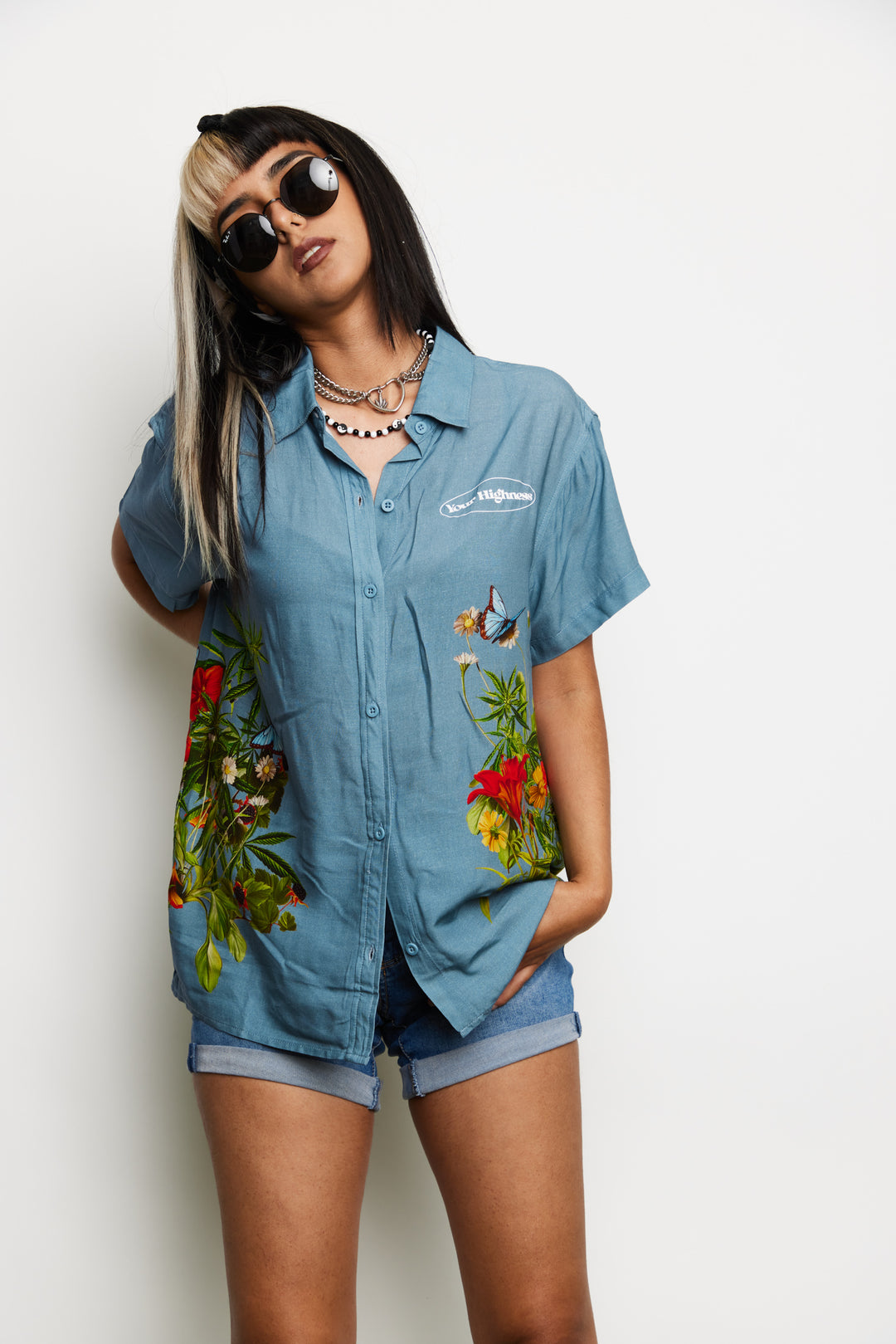 Botanical Button Up Shirt