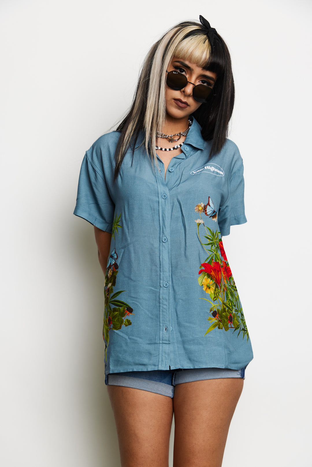 Botanical Button Up Shirt