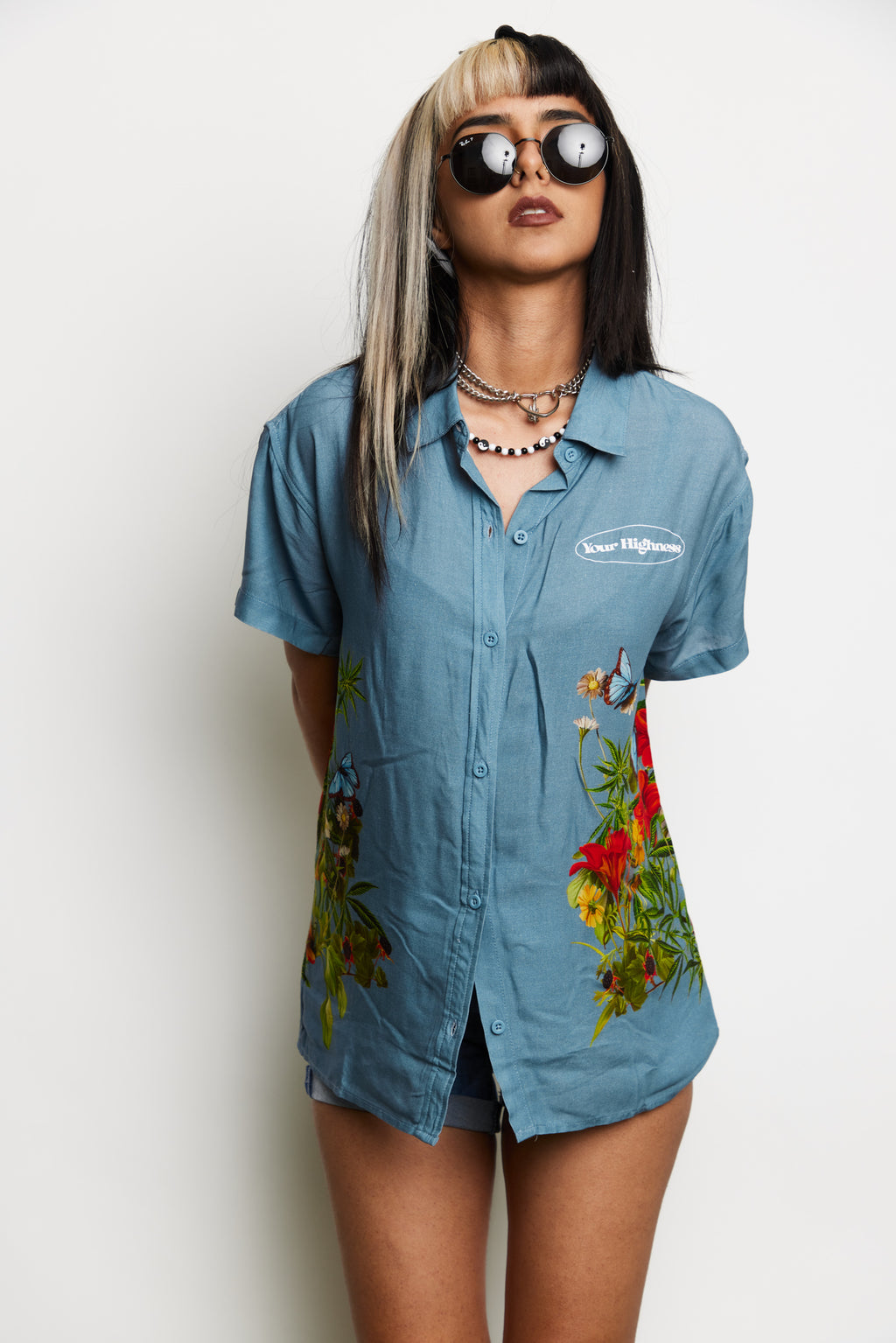 Botanical Button Up Shirt