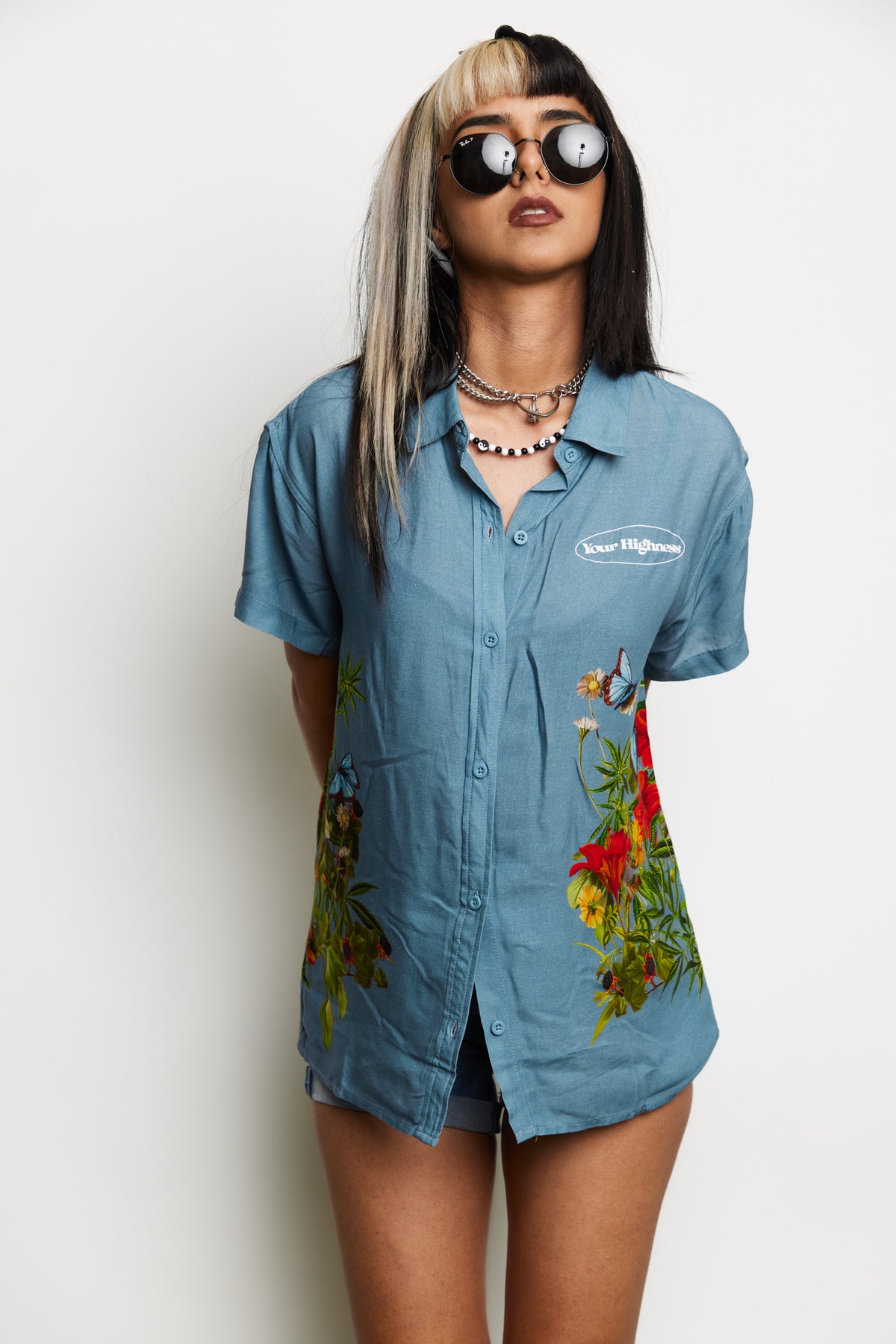 Botanical Button Up Shirt