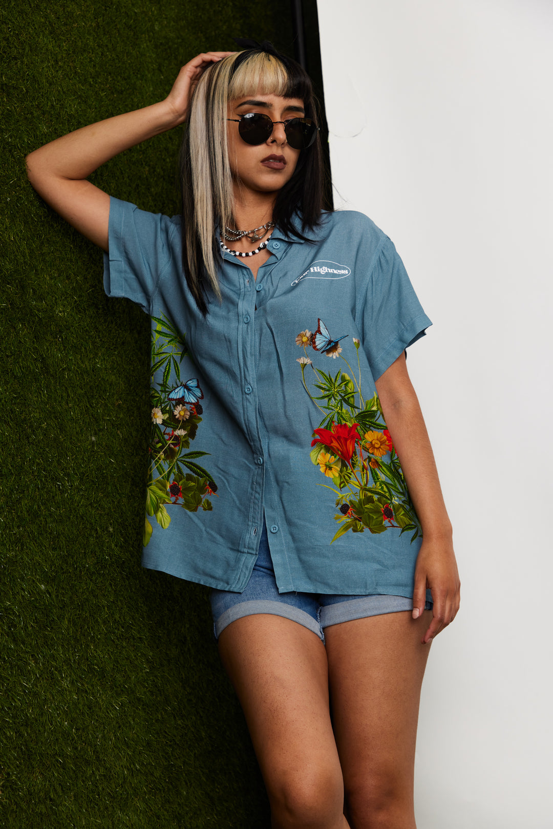 Botanical Button Up Shirt