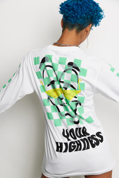 Okie Tokie L/S White