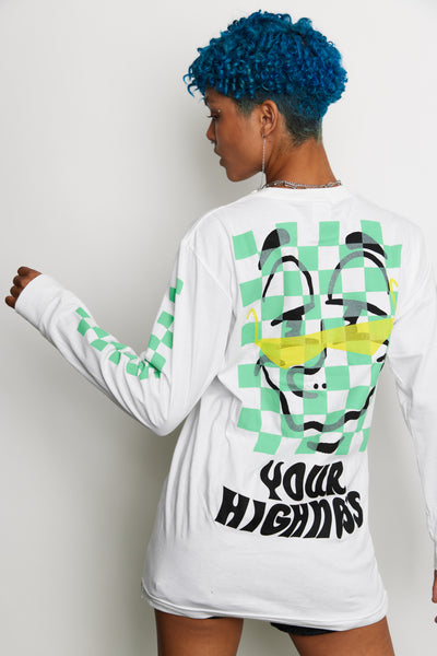 Okie Tokie L/S White