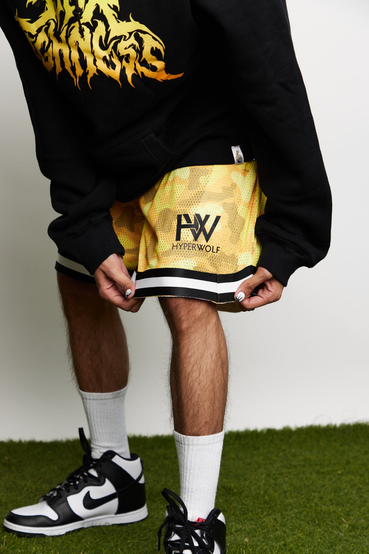 HW Camo Mesh Shorts
