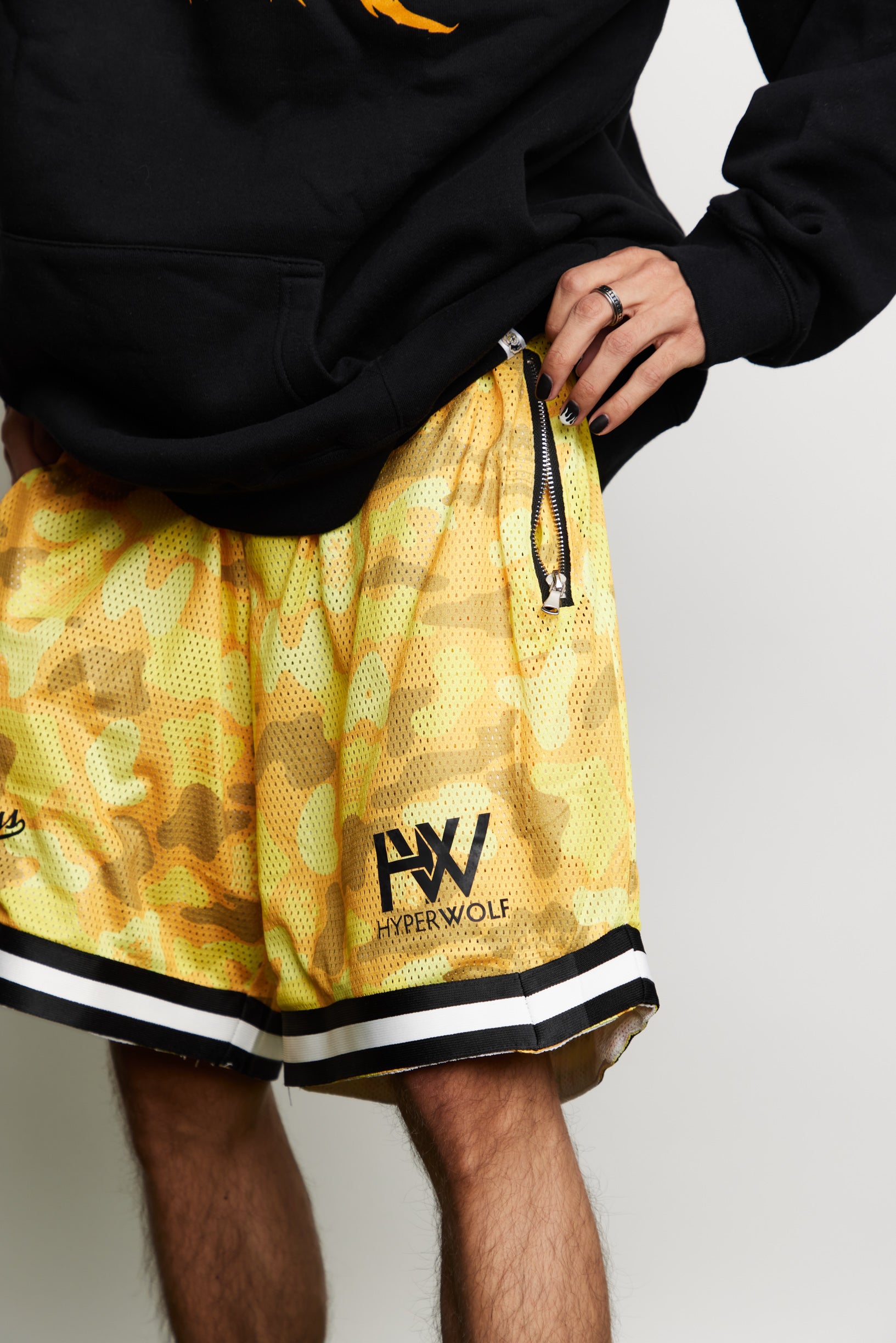 HW Camo Mesh Shorts