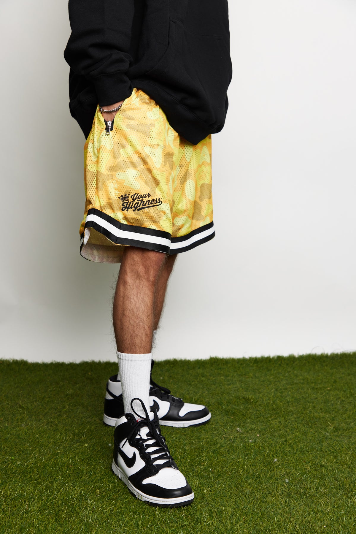 HW Camo Mesh Shorts