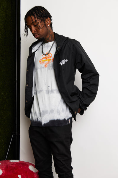 Skunk'd Hooded Coaches Jacket