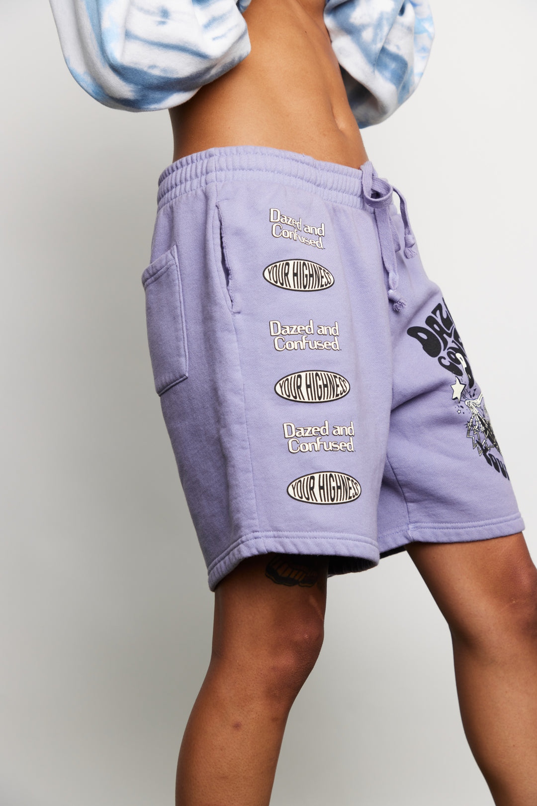 Moon Tower Shorts Lavender