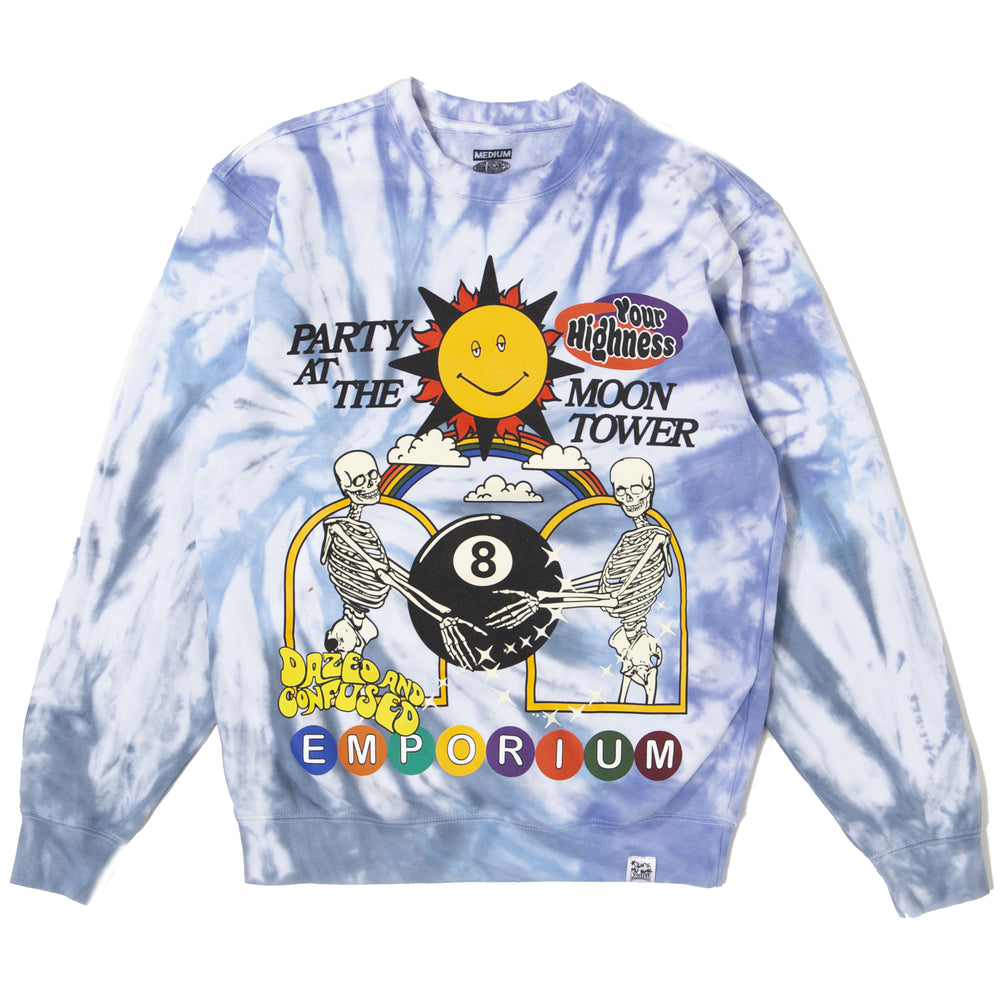 Emporium Tie Dye Crew Sweatshirt