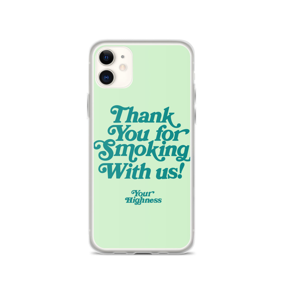 Thank you iPhone Case