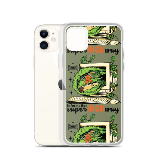 Information Super highway iPhone Case