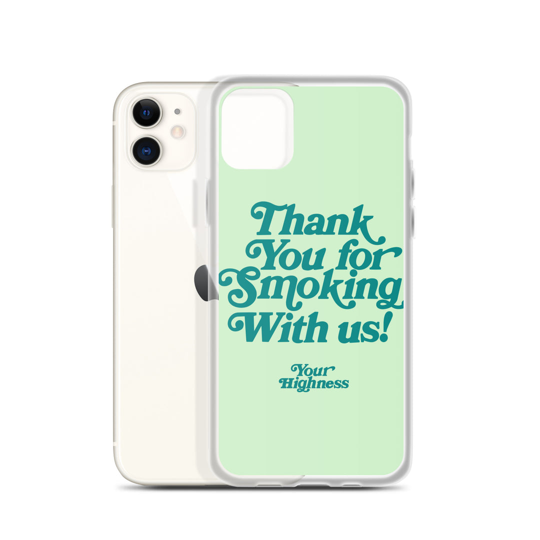 Thank you iPhone Case