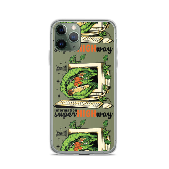 Information Super highway iPhone Case