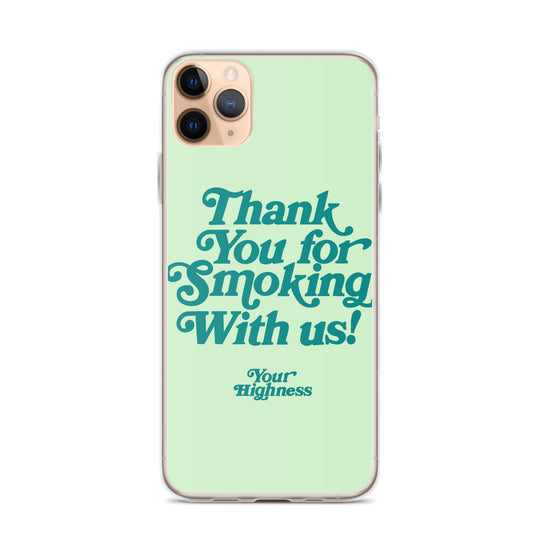 Thank you iPhone Case