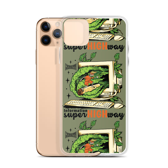 Information Super highway iPhone Case