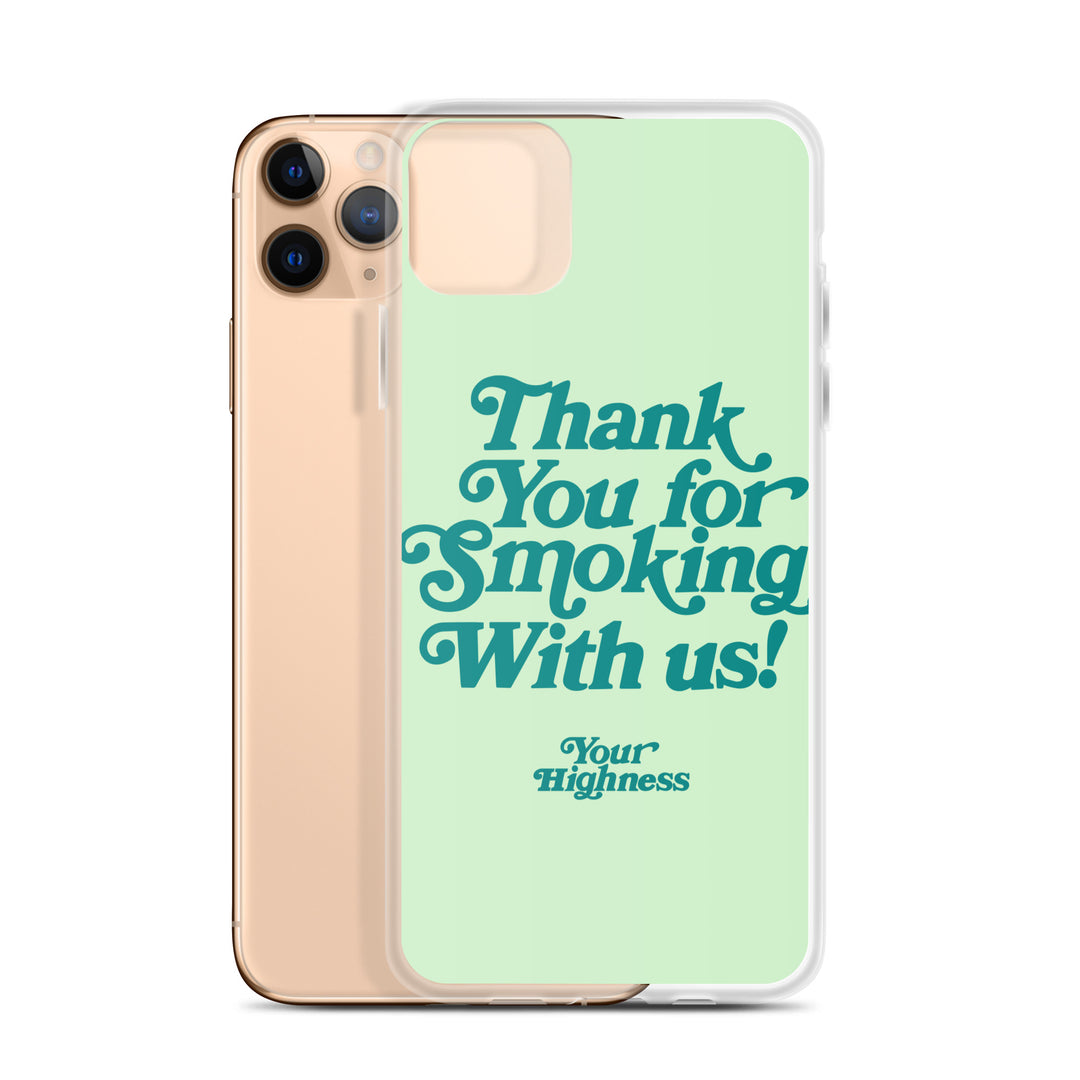 Thank you iPhone Case