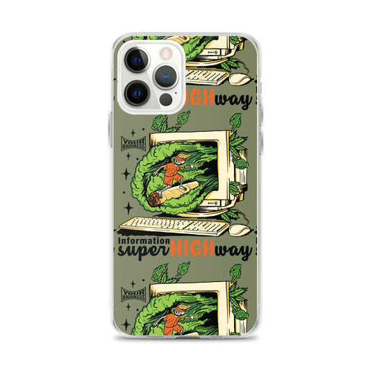 Information Super highway iPhone Case