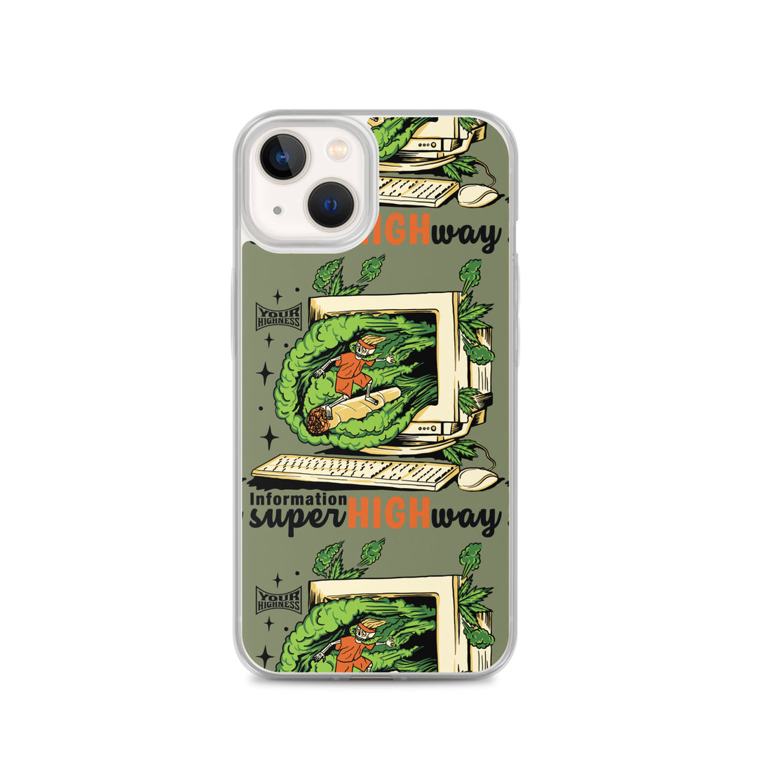 Information Super highway iPhone Case