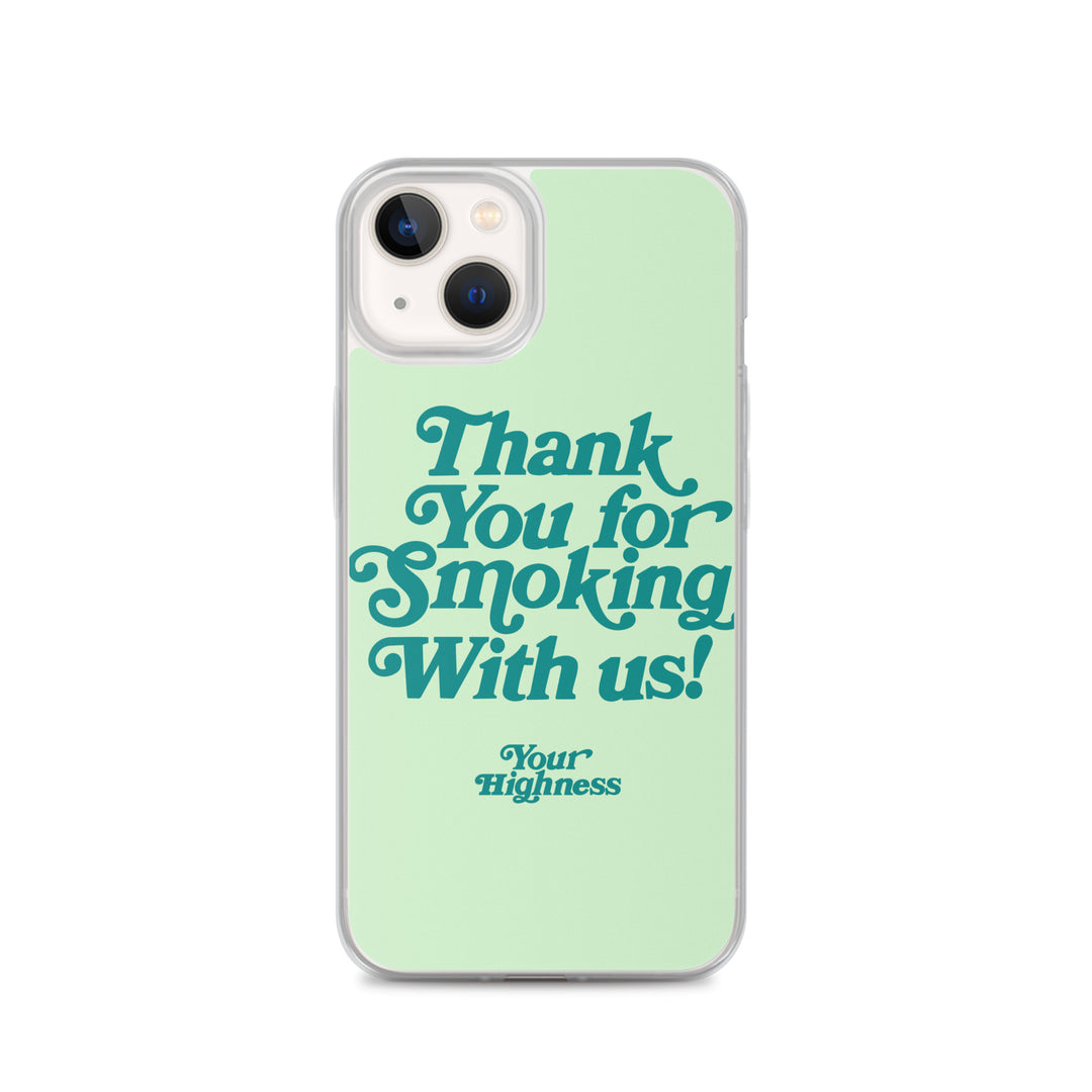 Thank you iPhone Case