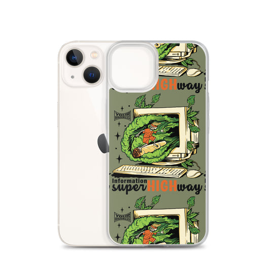 Information Super highway iPhone Case