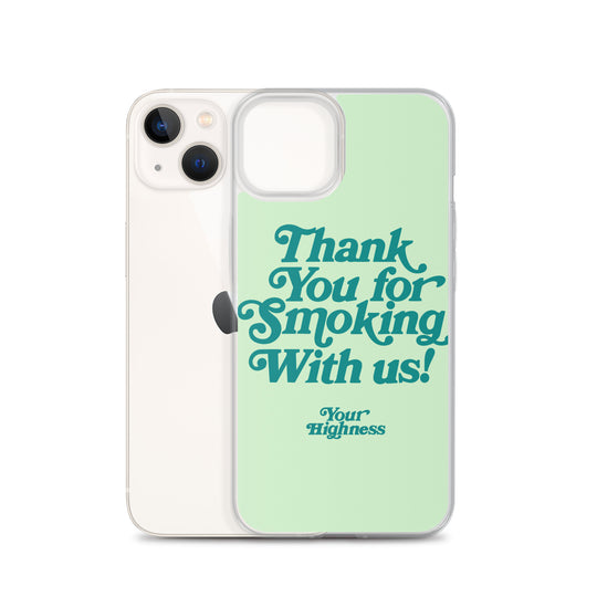 Thank you iPhone Case