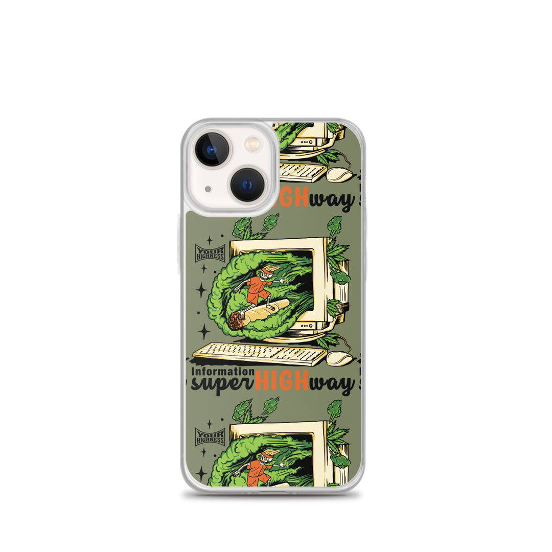 Information Super highway iPhone Case