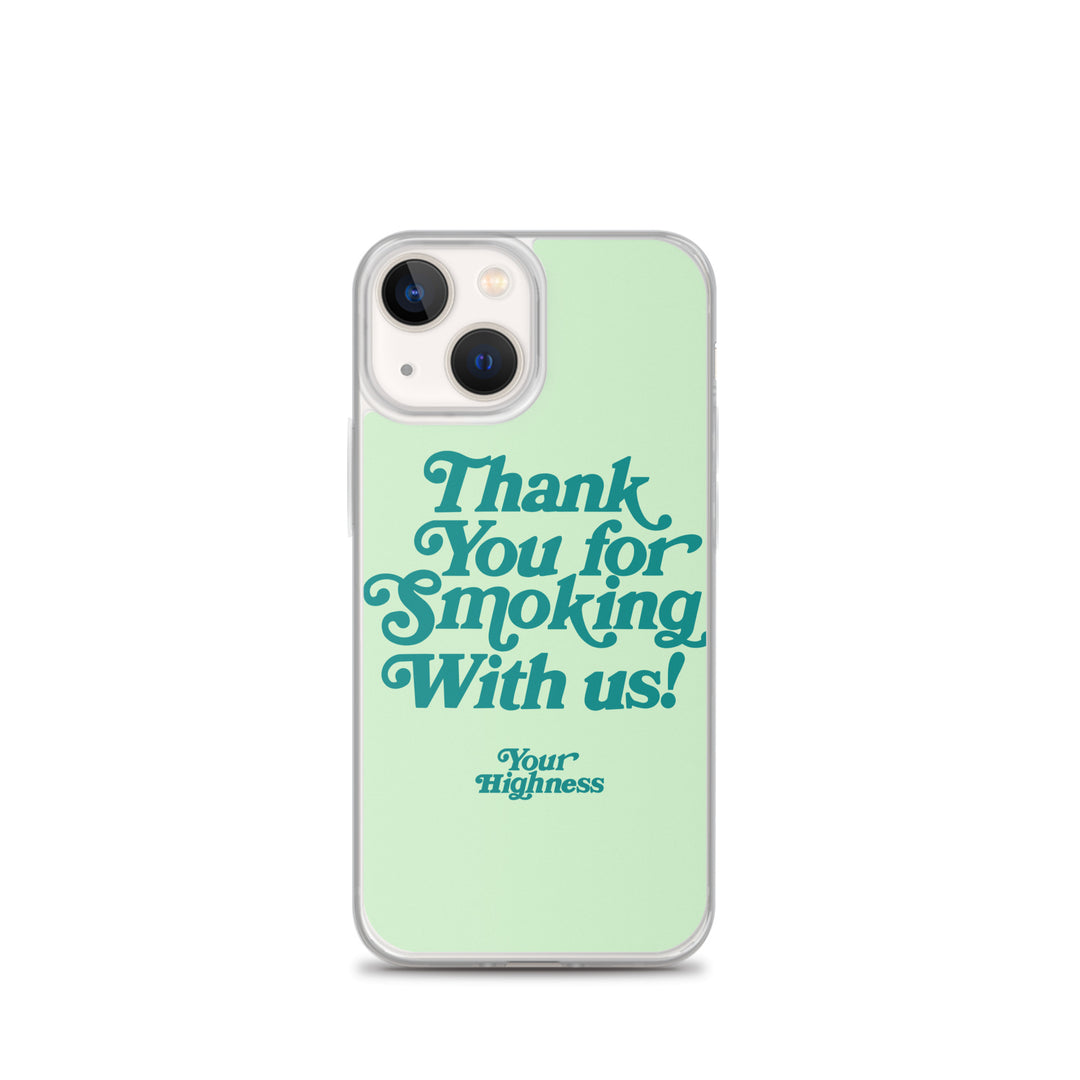 Thank you iPhone Case