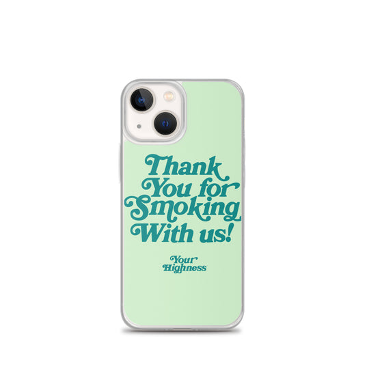 Thank you iPhone Case