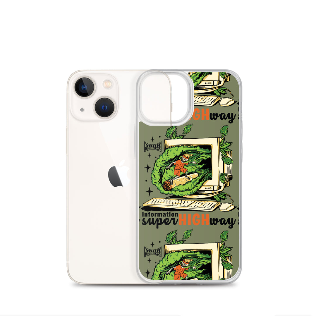 Information Super highway iPhone Case