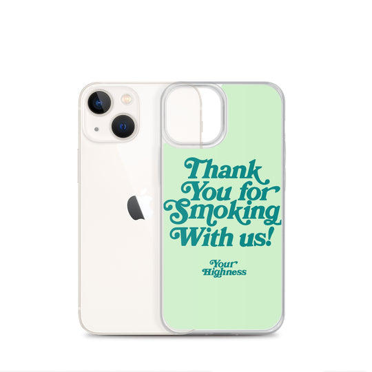 Thank you iPhone Case