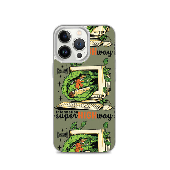 Information Super highway iPhone Case