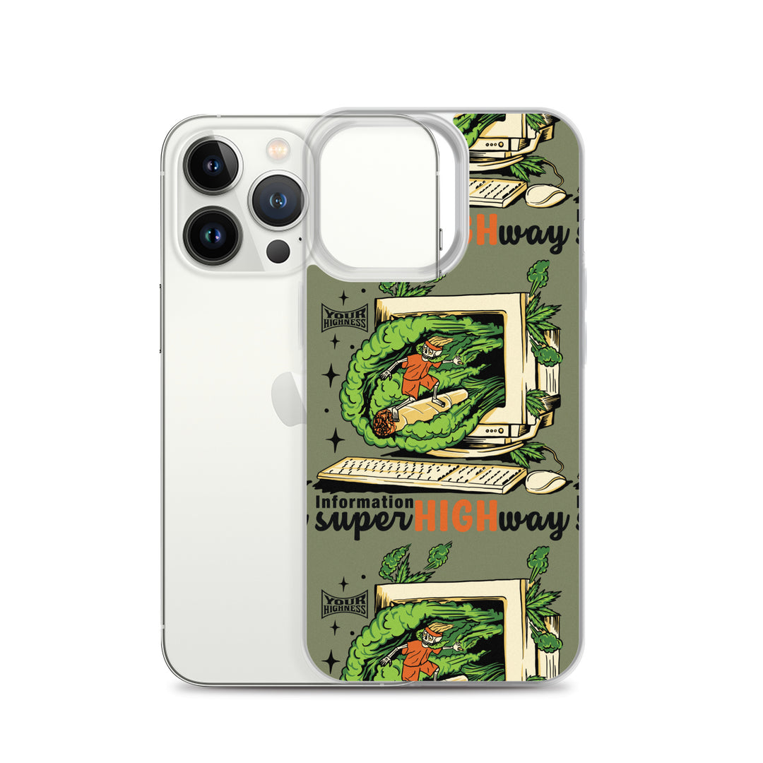 Information Super highway iPhone Case