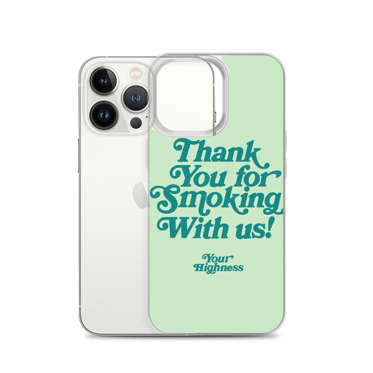 Thank you iPhone Case